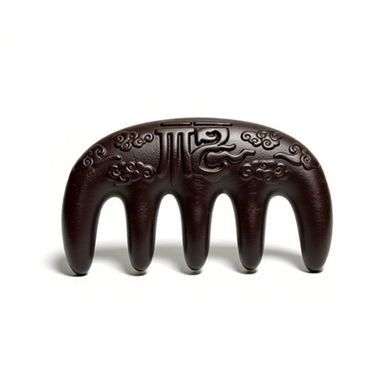 The Meridian Comb by Zhiji, a handcrafted herbal wellness tool for a daily head spa ritual.